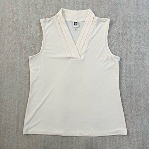 Anne Klein Sleeveless Knit Blouse Top M